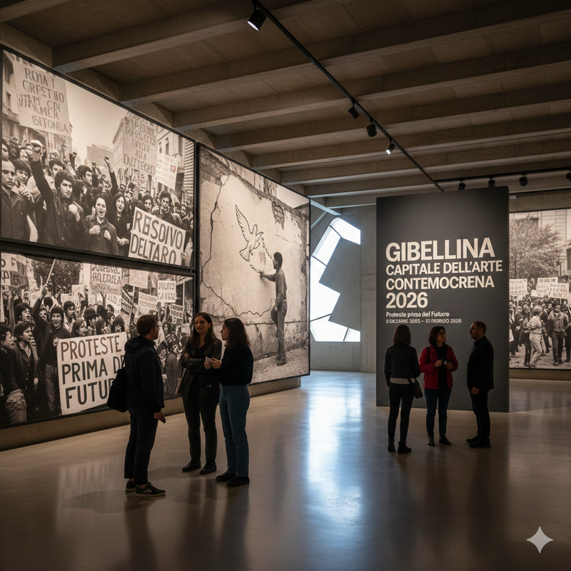 L'Arte della Resistenza: "Proteste prima del Futuro" a Gibellina