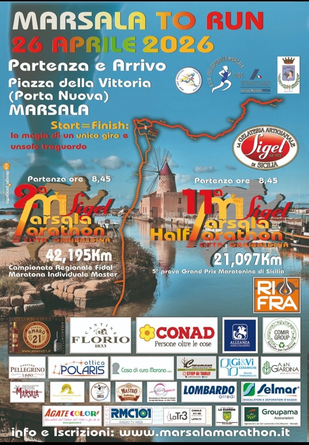Sigel Marsala Half Marathon – 21,097 km