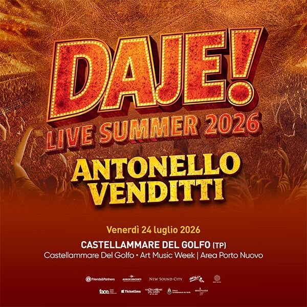 Antonello Venditti live a Castellammare del Golfo