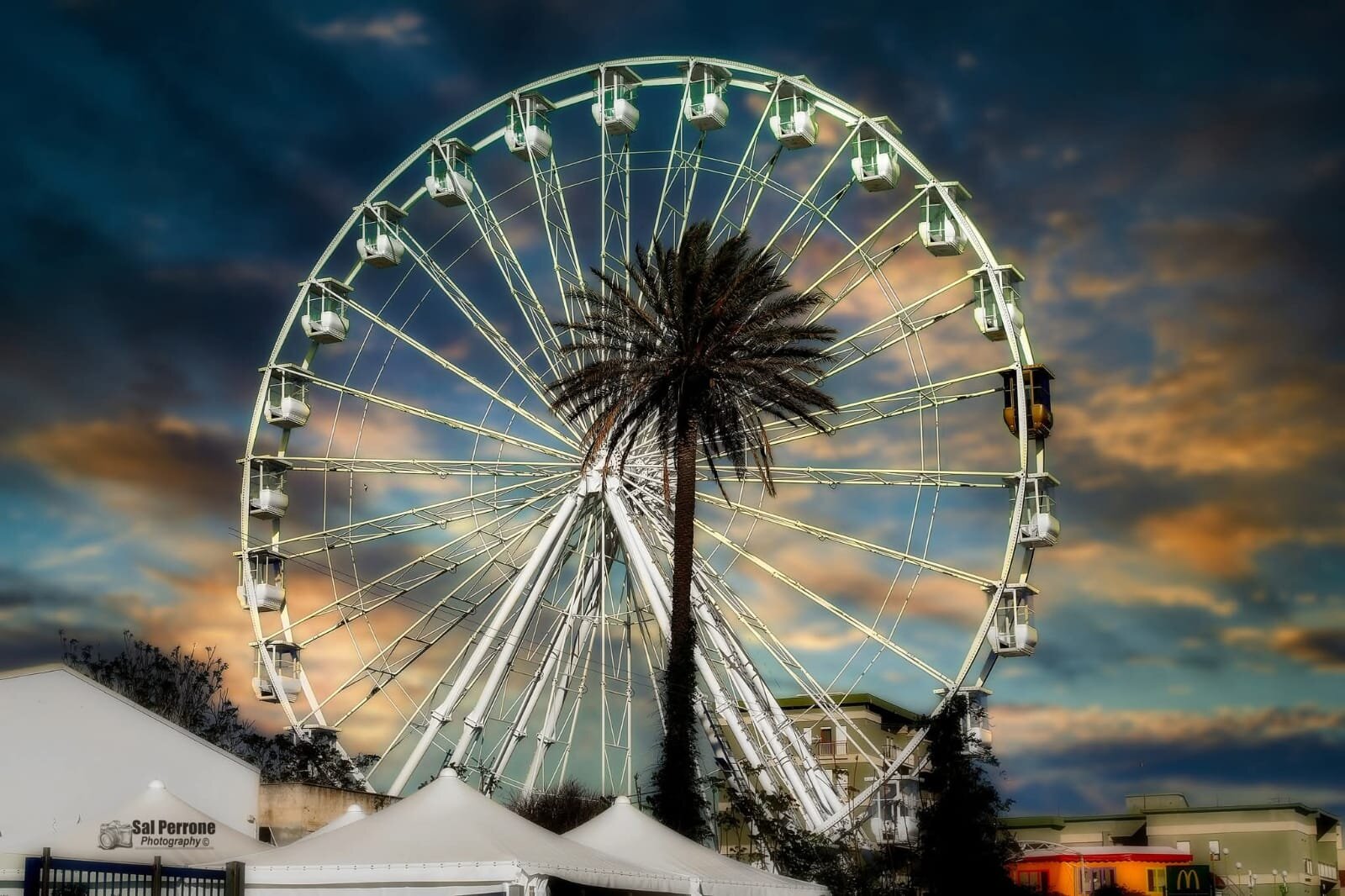 Ruota panoramica a Mazara del Vallo
