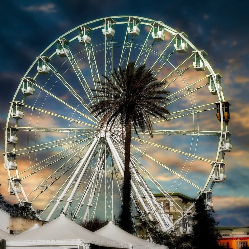 Ruota panoramica a Mazara del Vallo