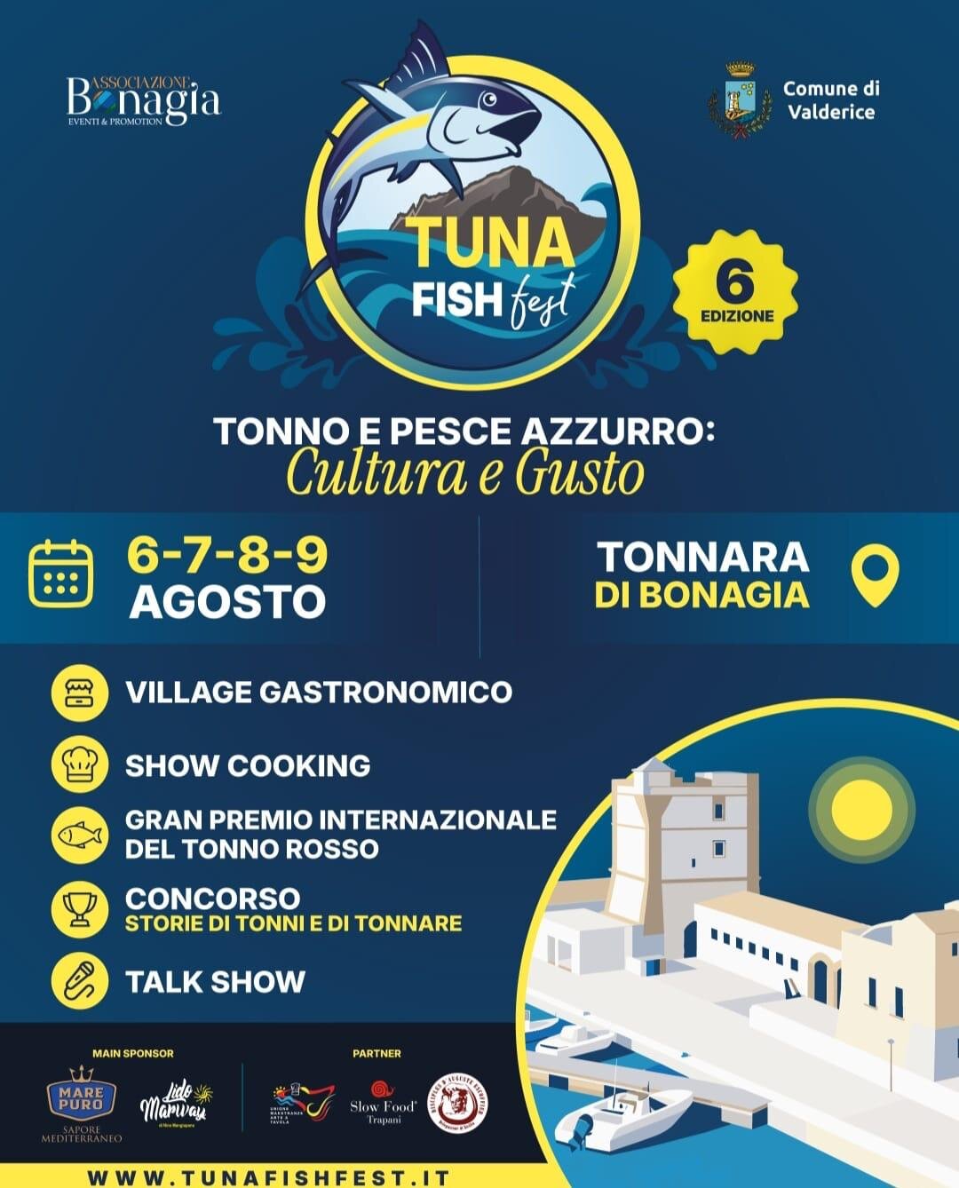 Tuna Fish Fest 2026: a Bonagia quattro giorni tra sapori del mare, cultura e spettacolo