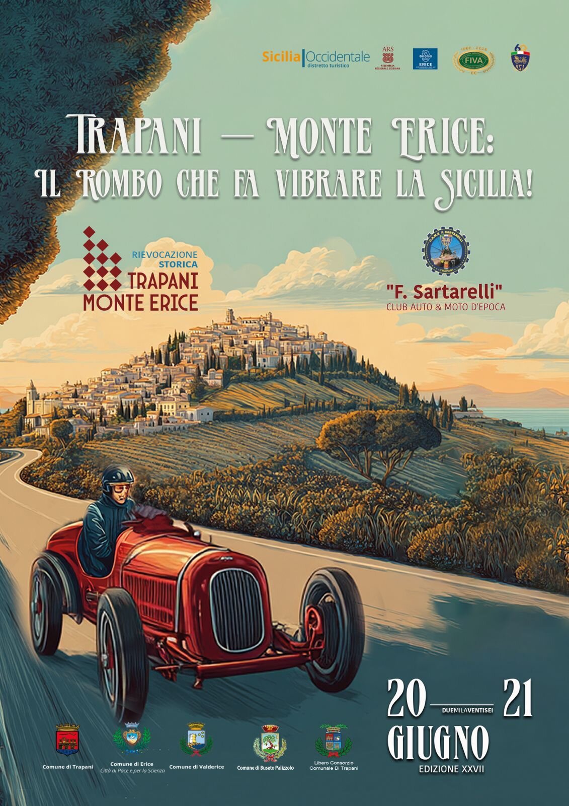 Trapani Monte Erice 2026: Un Weekend Tra Auto Storiche, Tradizioni Siciliane E Panorami D’eccezione