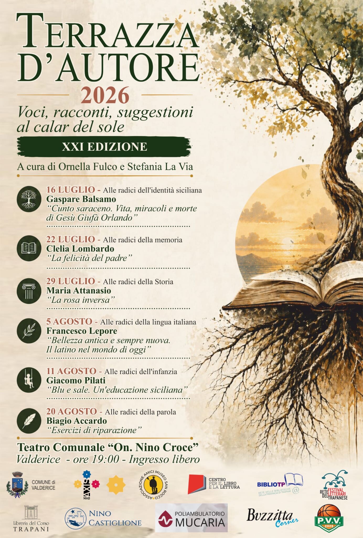 Terrazza D’Autore 2026 – XXI Edizione