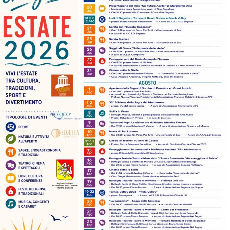 Calata… Di Emozioni – Estate 2026