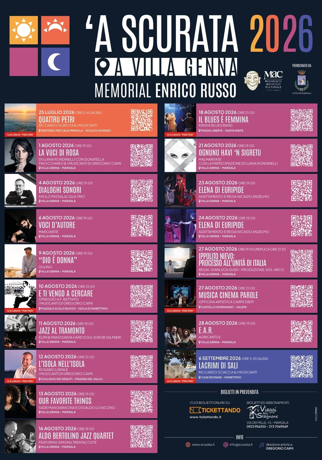 ’A Scurata 2026: Al Via La Nona Edizione Del Memorial Enrico Russo Tra Villa Genna E Un Circuito Di Eventi Sul Territorio