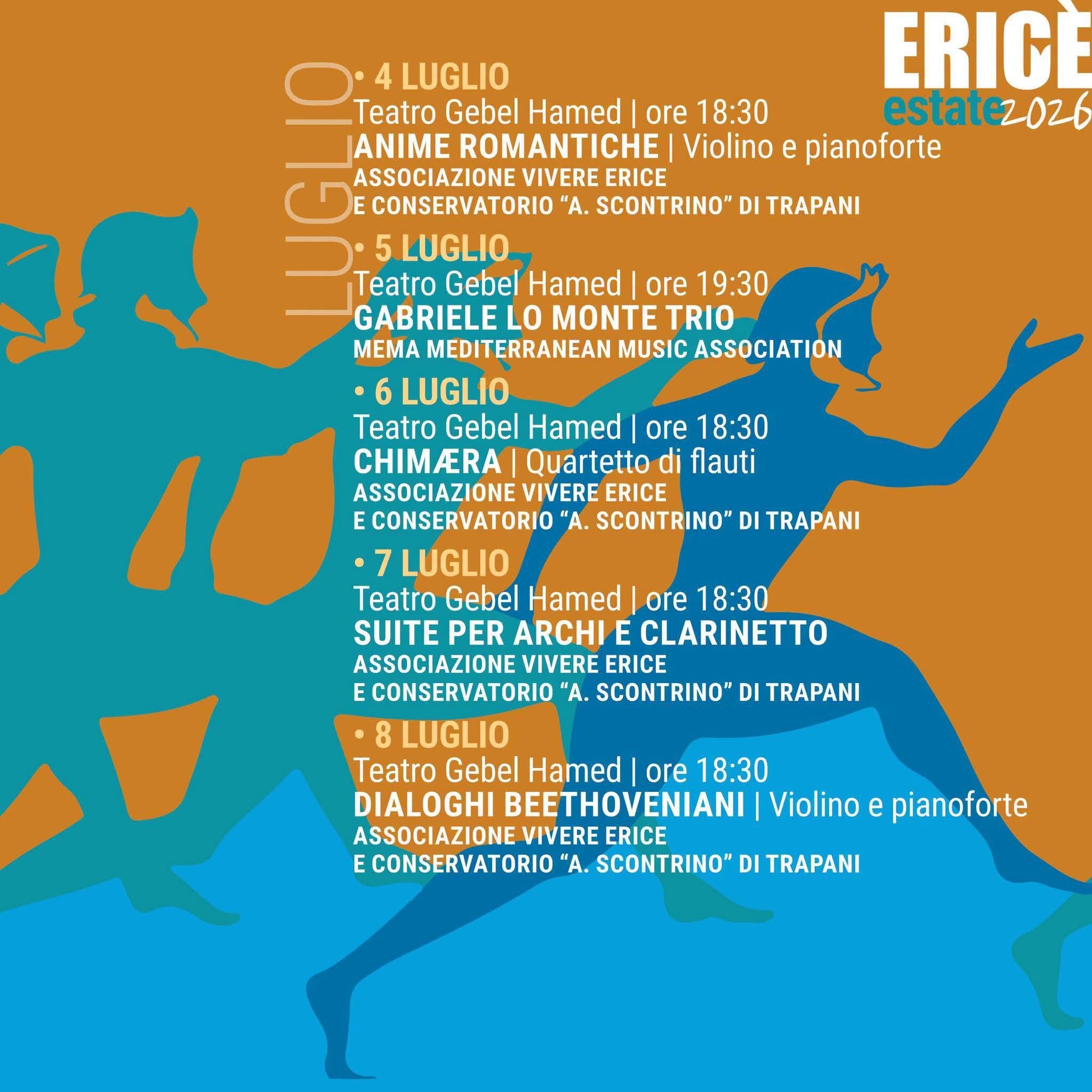 Erice Estate 2026: Il Programma Completo Degli Eventi Tra Cultura, Musica, Teatro, Cinema, Sport E Tradizioni