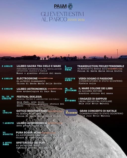 Gli Eventi Estivi Al Parco – Estate 2026: Musica, Teatro, Libri E Cultura Ad AeroEricefiera