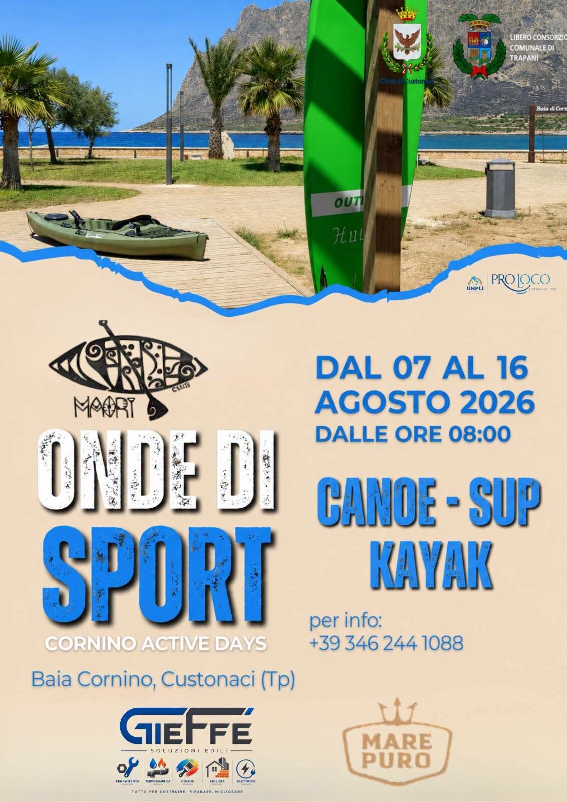Onde Di Sport 2026: Dieci Giorni Di Sport, Mare E Divertimento A Cornino