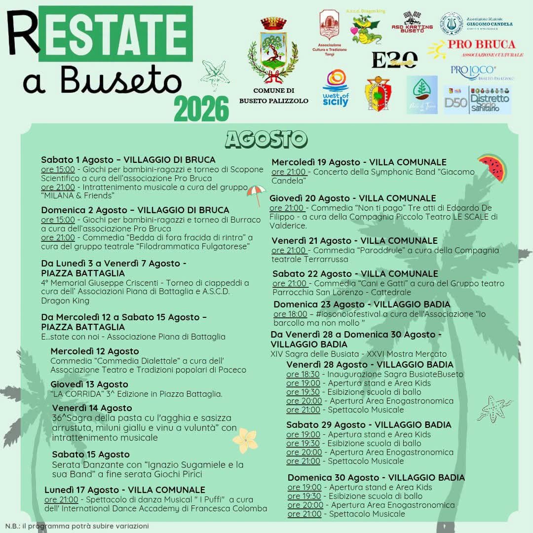 Restate A Buseto 2026
