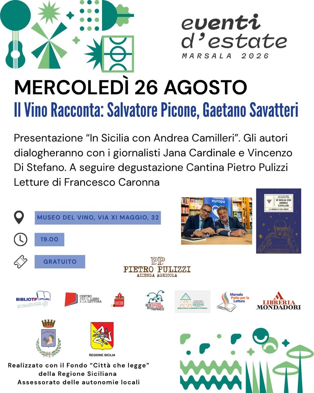 Il Vino Racconta: Salvatore Picone E Gaetano Savatteri