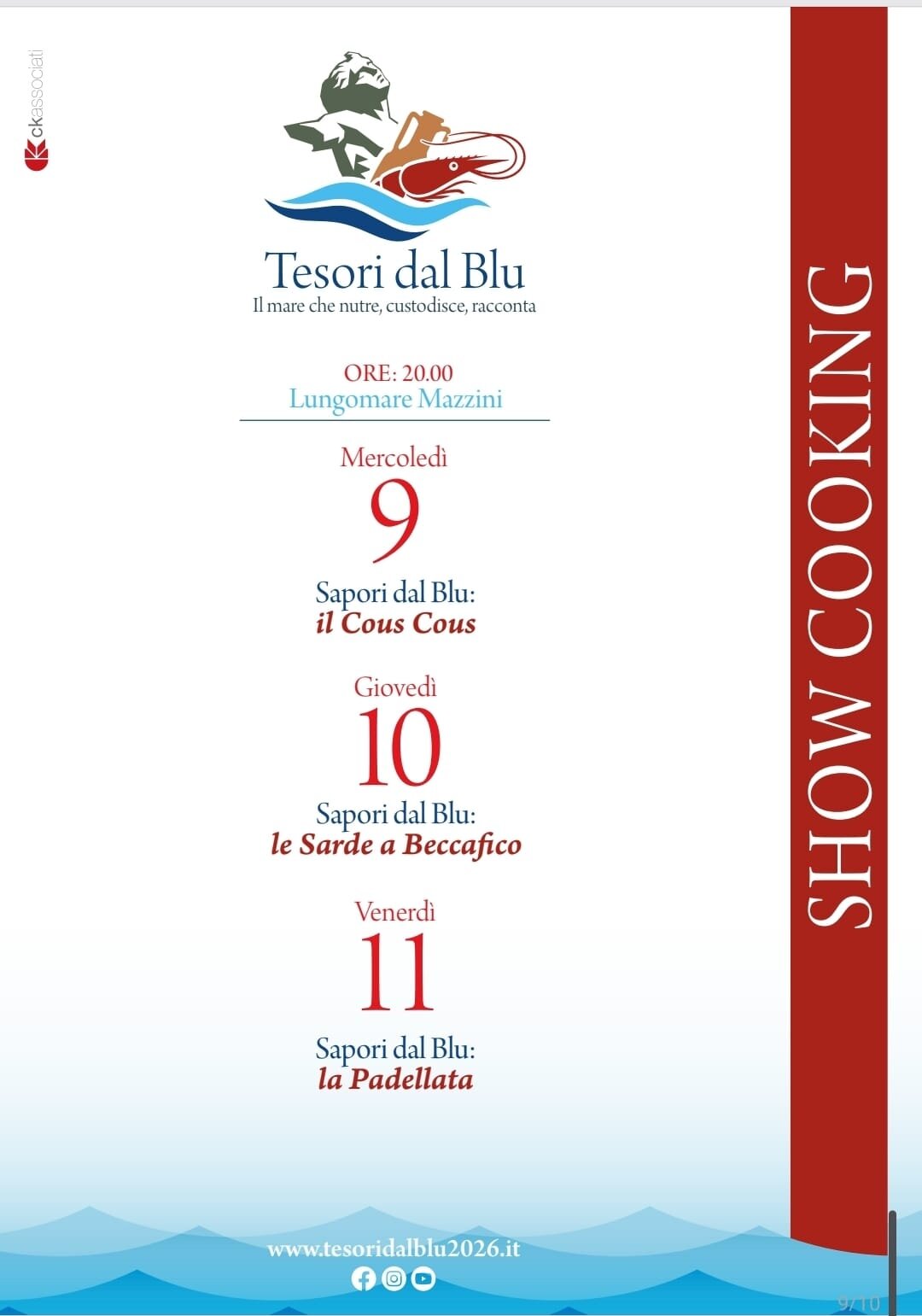 Tesori Dal Blu: A Mazara Del Vallo Tre Giorni Dedicati Al Mare, Alla Pesca E Alla Cultura Mediterranea